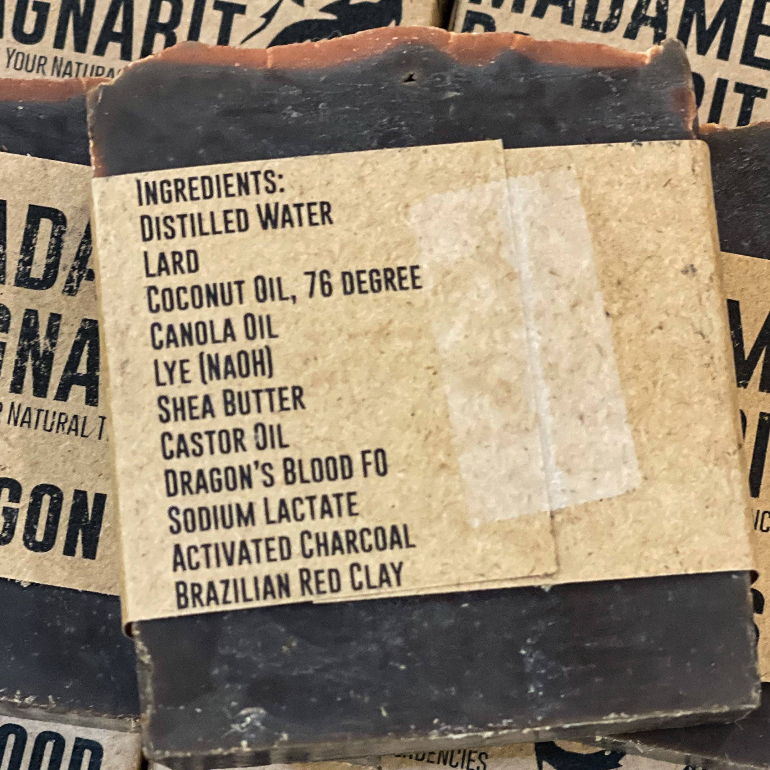 Madame Bagnabit - Wholesale Bar Soap - Dragon's Blood soap bar1