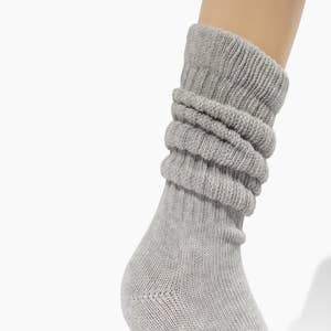 Scrunch Sock - Athletic Heather Grey