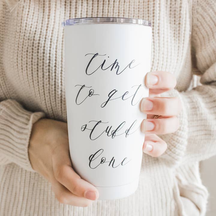 Time to Get Stuff Done Travel Mug for wholesale by DWELL Home Shoppe