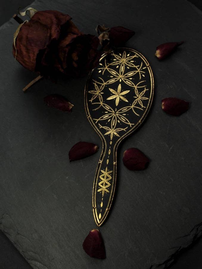 Specchio damasceno/Specchio fatto a mano/Tasca a specchio per la vendita all'ingrosso da parte di Togashi Damasquinos