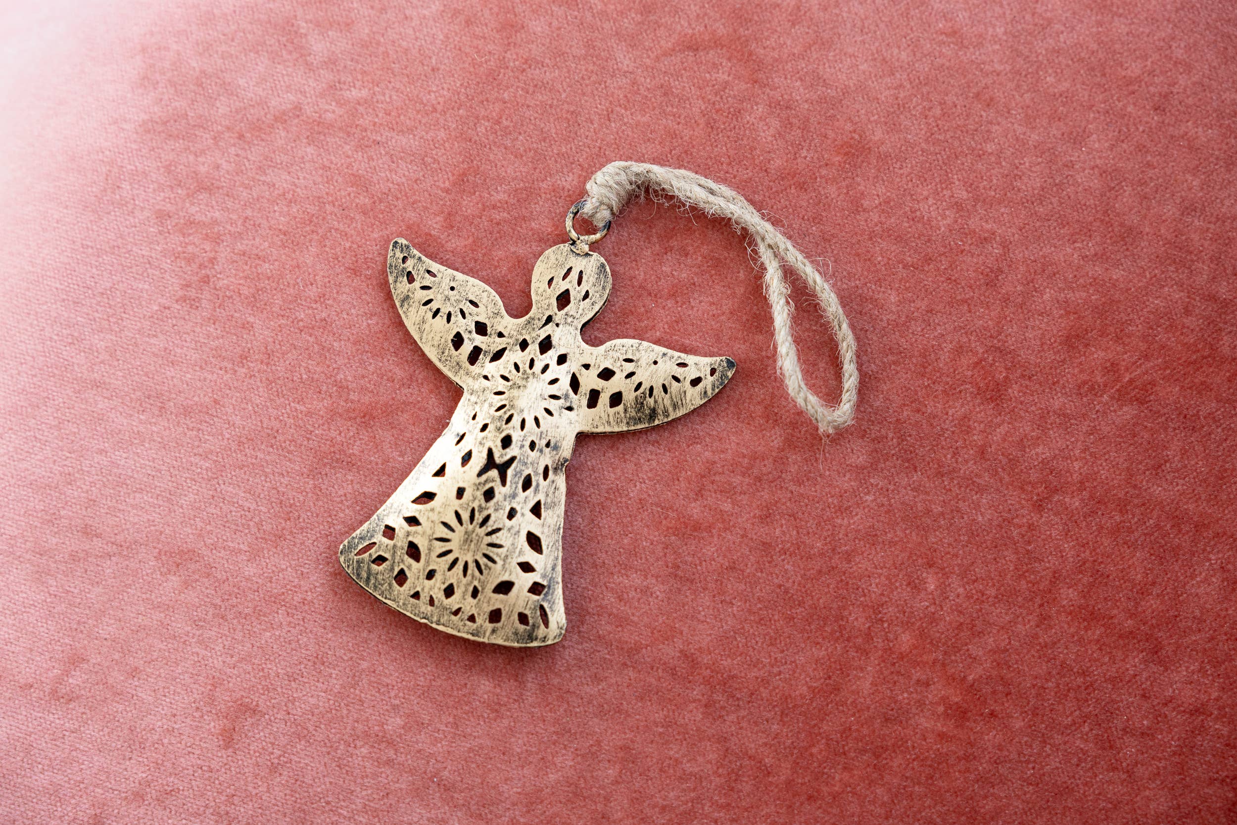 Rahab's Rope - Wholesale Ornament - Brass Angel Ornament1