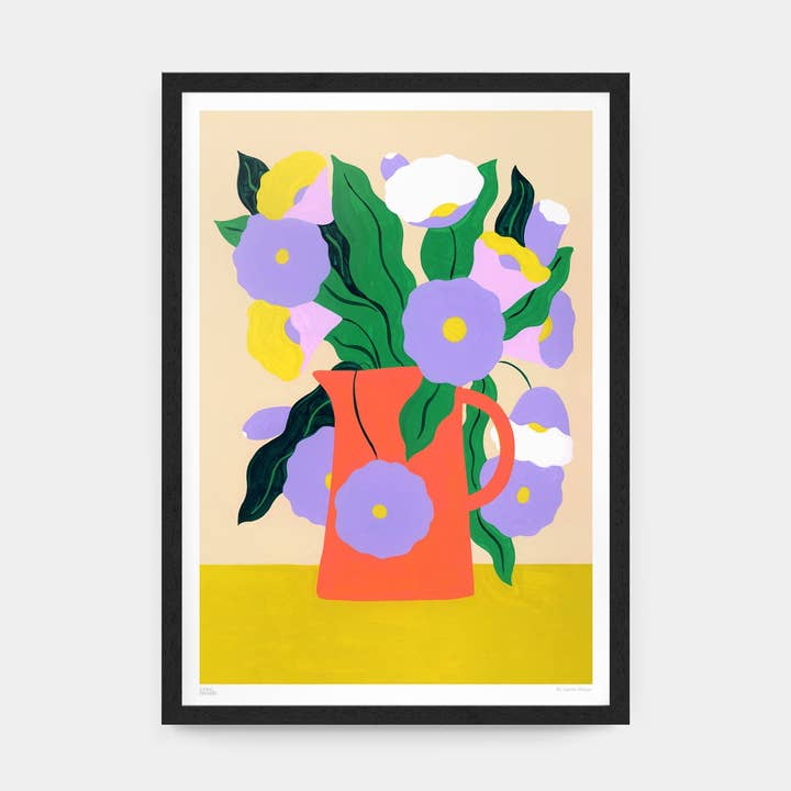 Summer Flowers Art Print for wholesale by Evermade