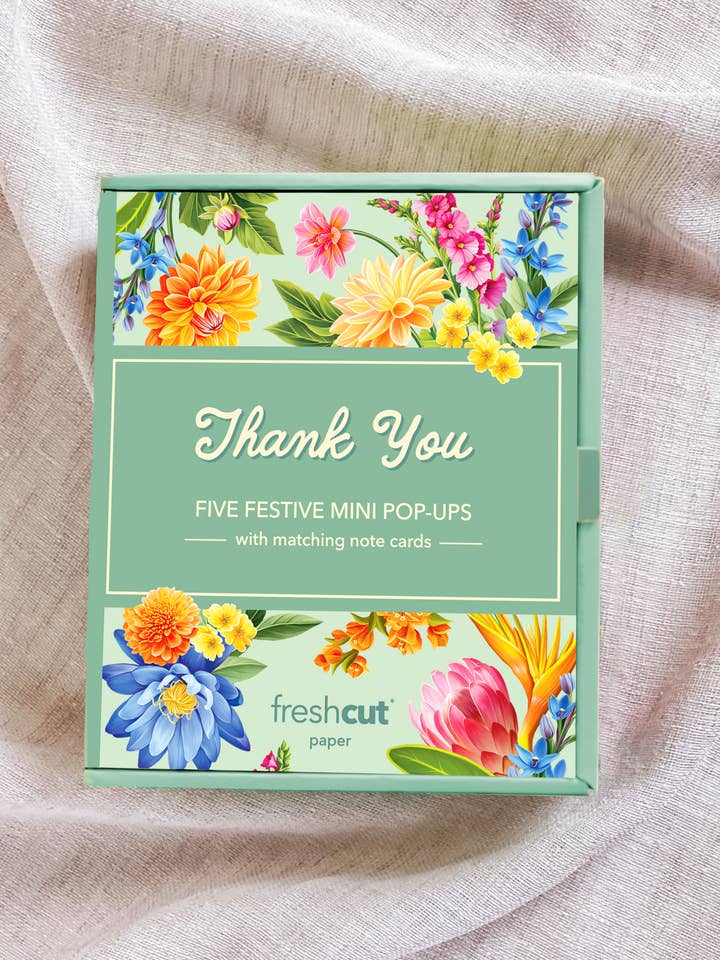 Thank you (Mini Set of 5) for wholesale by FreshCut Paper LLC
