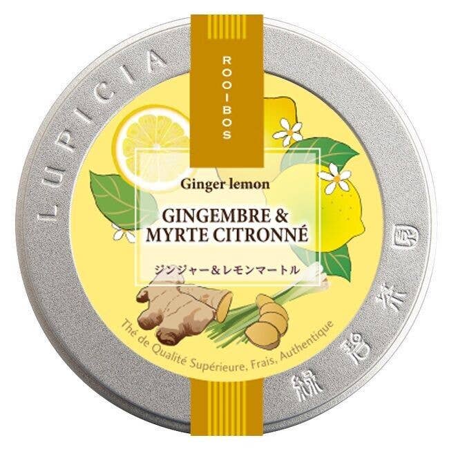 LUPICIA - Venta al por mayor Tés a granel - Jengibre y mirto de limón - caja de 50 g - Rooibos y plantas0