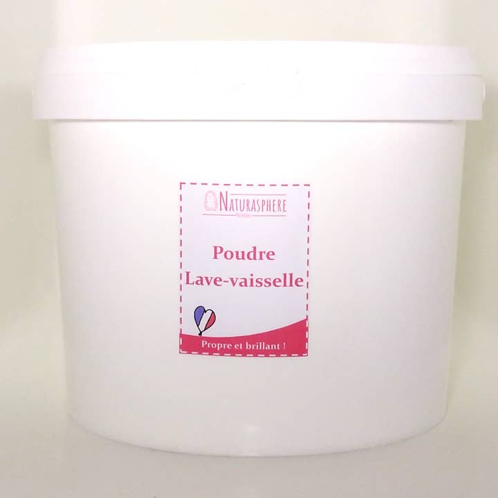 Dishwasher powder 5 kg - reused bucket 🔄 for wholesale by eurl aca