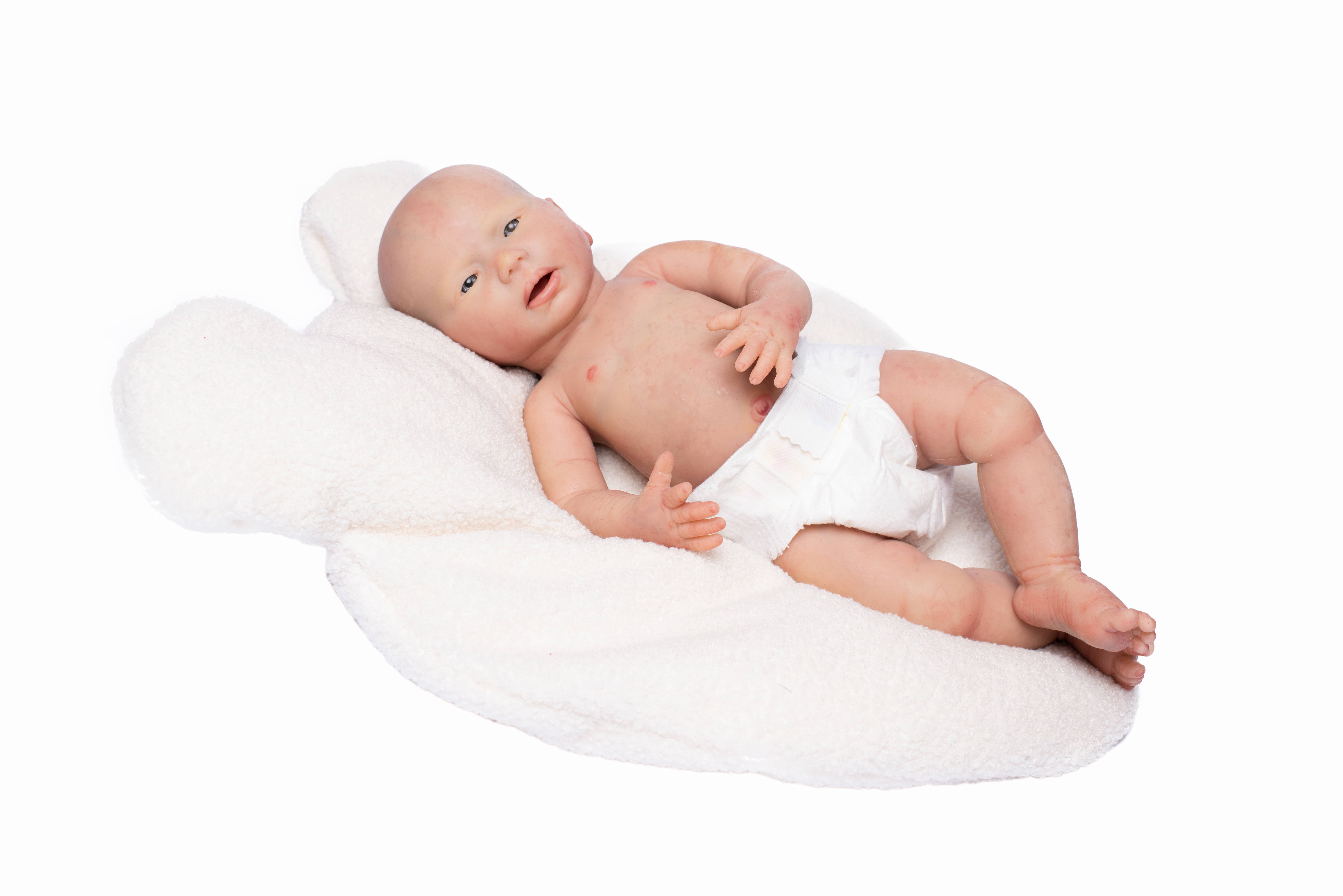 Ropa de muñeca bebé Reborn de silicona, Camiseta de algodón de calidad,  pelele, traje para bebé
