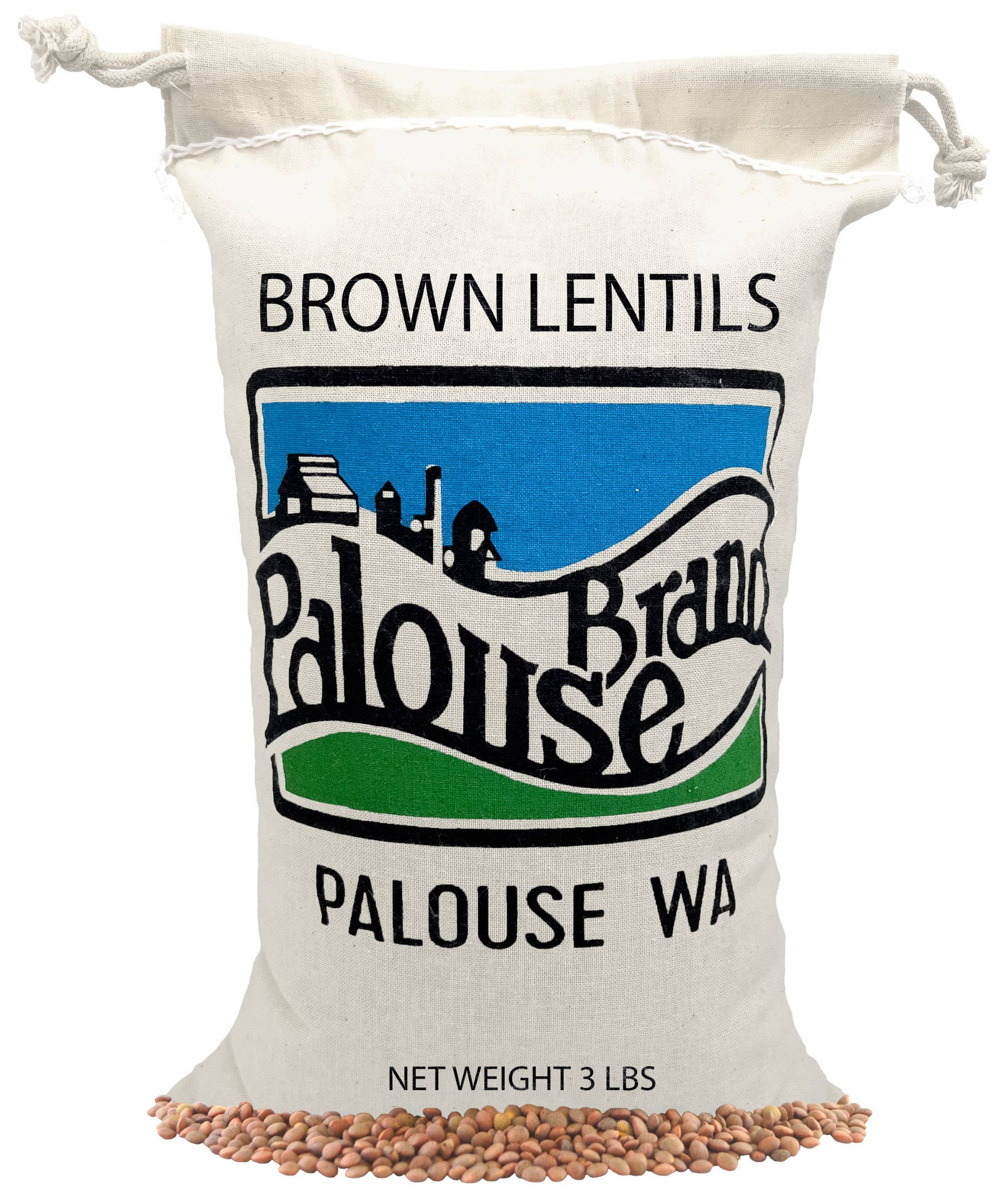 Palouse Brand - Wholesale Beans - Brown Lentils (Pardina)3