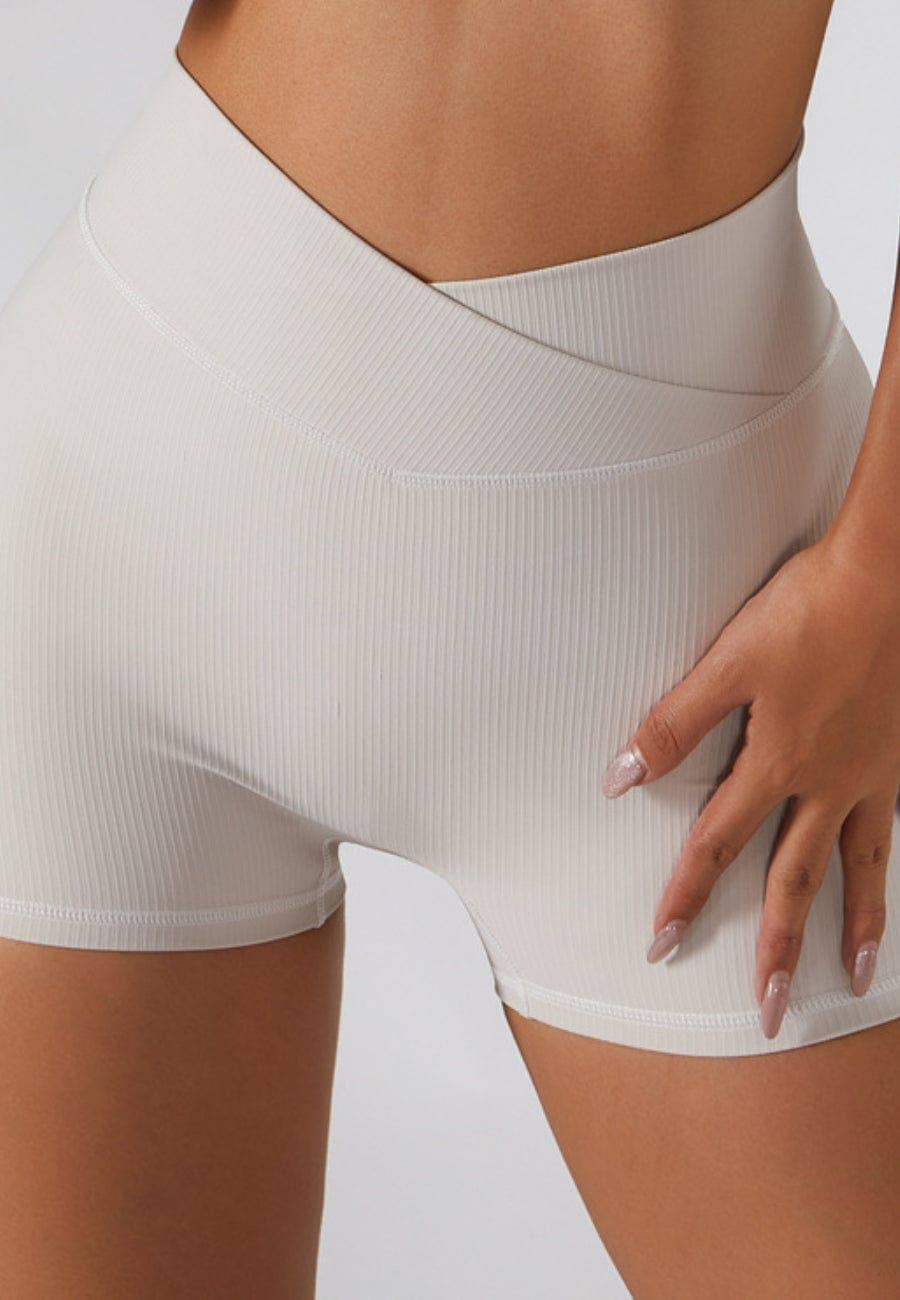 Active by Anna-Kaci - Vendita all'ingrosso Pantaloncini sportivi - Donna - Pantaloncini da allenamento a vita alta13