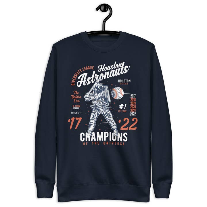 Champions af universet Golden Era Unisex Premium Sweatshirt for engroshandel hos Diverscity Clothing Co.