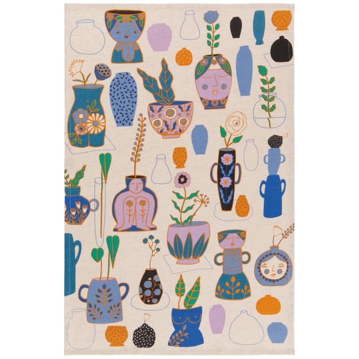Danica Studio - Wholesale Tea Towel - Danica Studio Still Life Kitchen Towel, Set of 25