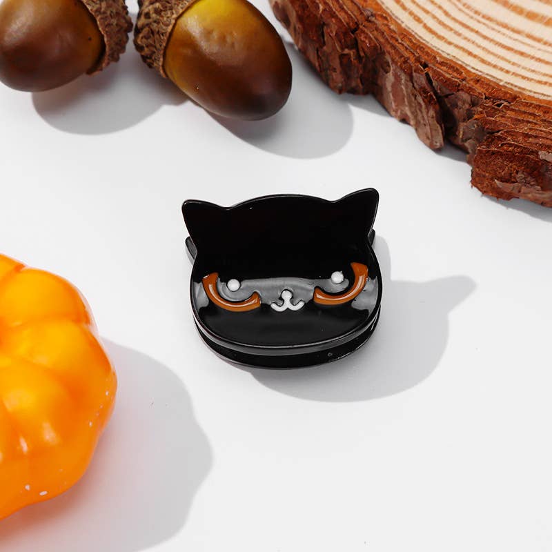 SoapElenGlen – wholesale Hårklämma - Dam – Roliga Halloween-serien Acetat Mini Hårklämmor8