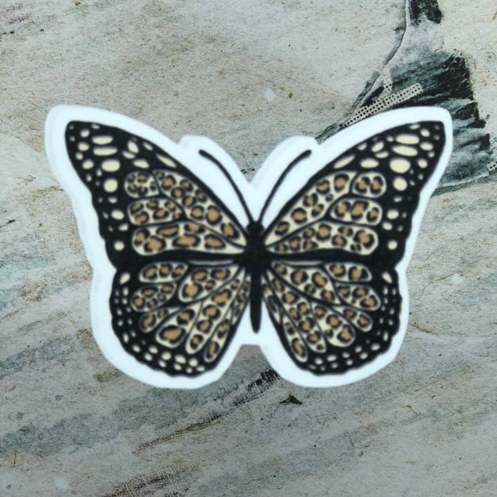 Vinilo Adhesivo Guepardo Mariposa para venta al por mayor de Stationary Bliss