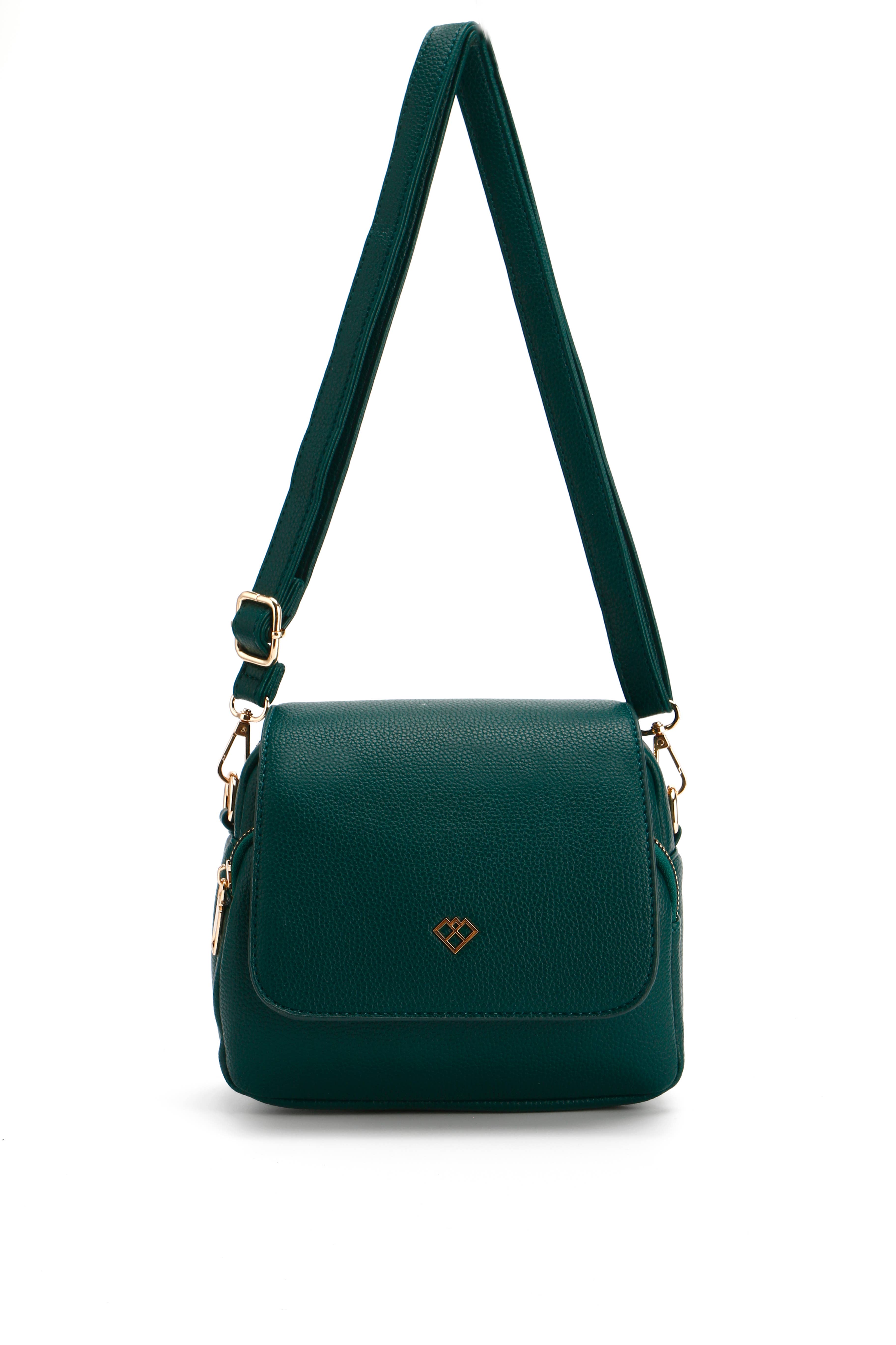 Papaya Fashion Ltd – Engroshandel Crossbodytaske - Dame – SR2052-Carrier Co. Klap Lynlås Top Taske Foran Crossbody Taske2