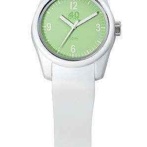 40Nine - Wholesale Wrist Watch - Women's - Basic 40N2.4.2L Ladies 35mm Watch - Green Dial - White1