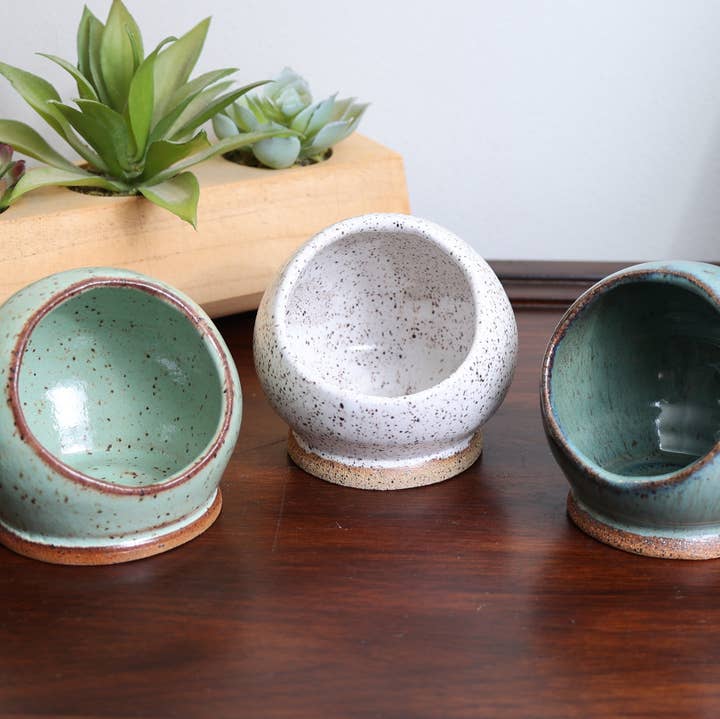 Sawdust and Clay - Wholesale Salt & Pepper Shaker Set - Artisan Ceramic Salt Pigs7