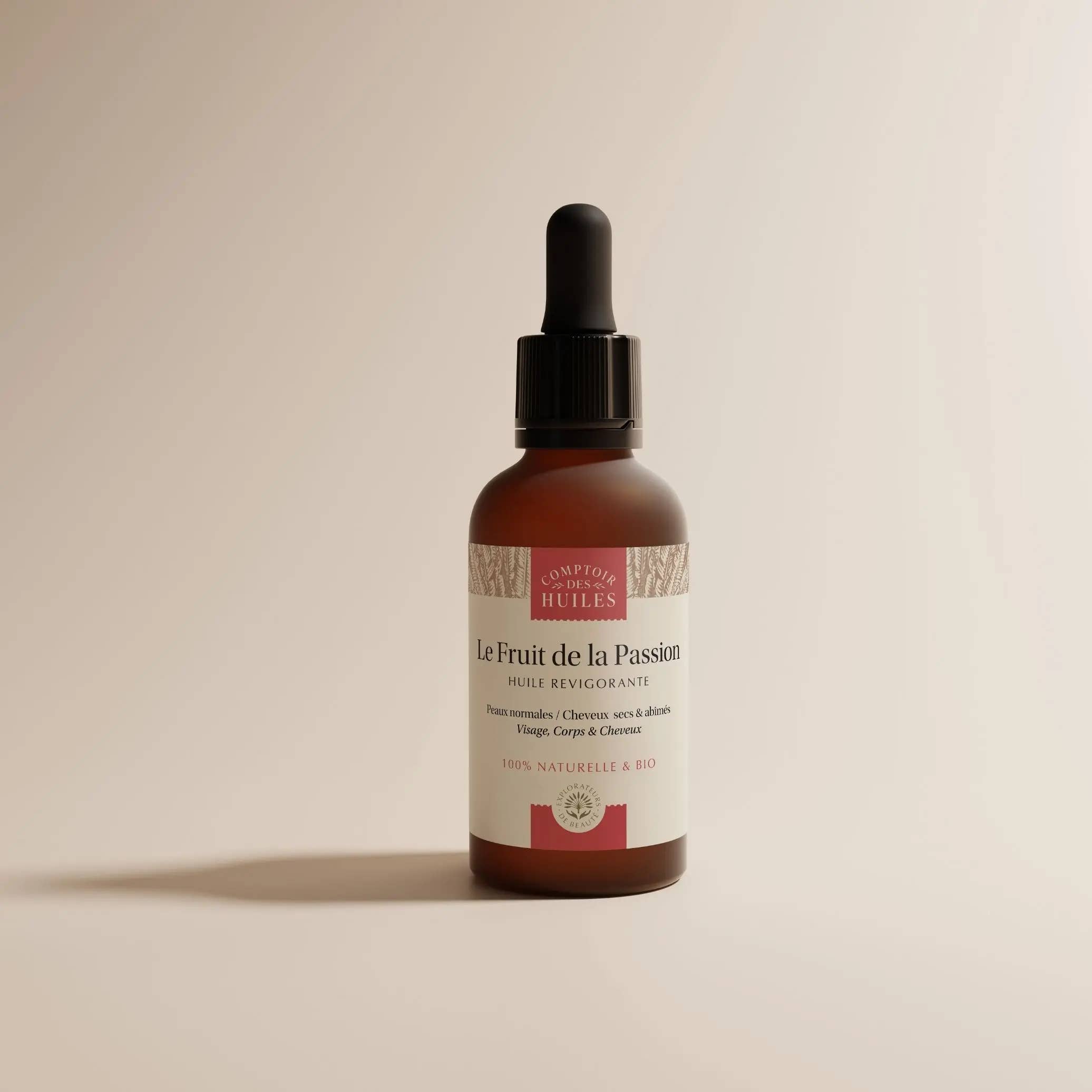 COMPTOIR DES HUILES – Engroshandel Bad/Kropsolie – Passionsfrugtolie Økologisk