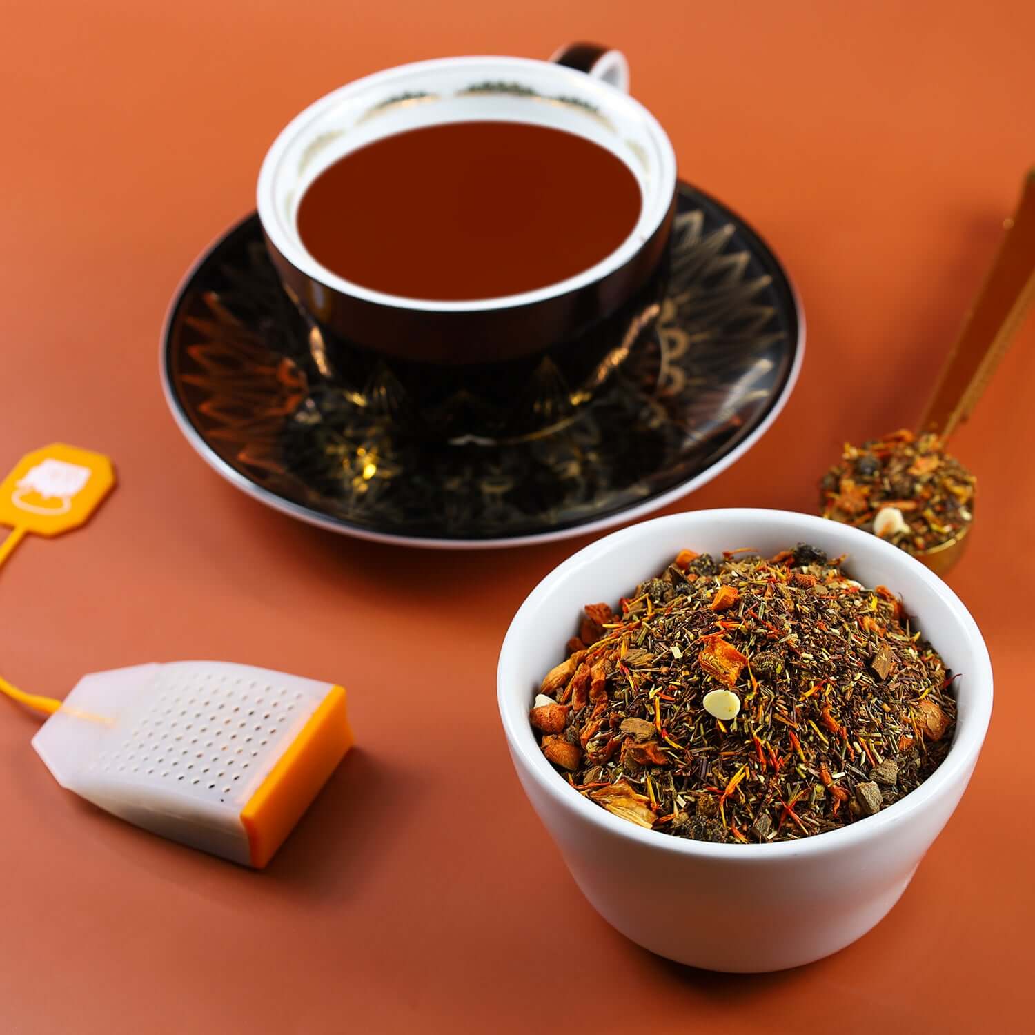 The Whistling Kettle – Großhandel Loser Tee – Kürbis-Käsekuchen1