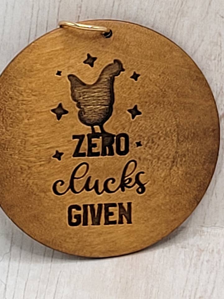 Disc - Zero Clucks Given for wholesale by The Wristlet Bar