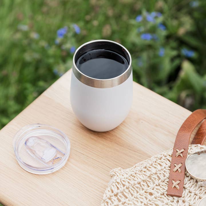 UBERSTAR - Wholesale Insulated mug/tumbler - Insulated Travel Wine Tumbler with Lid 350ml (12oz)10