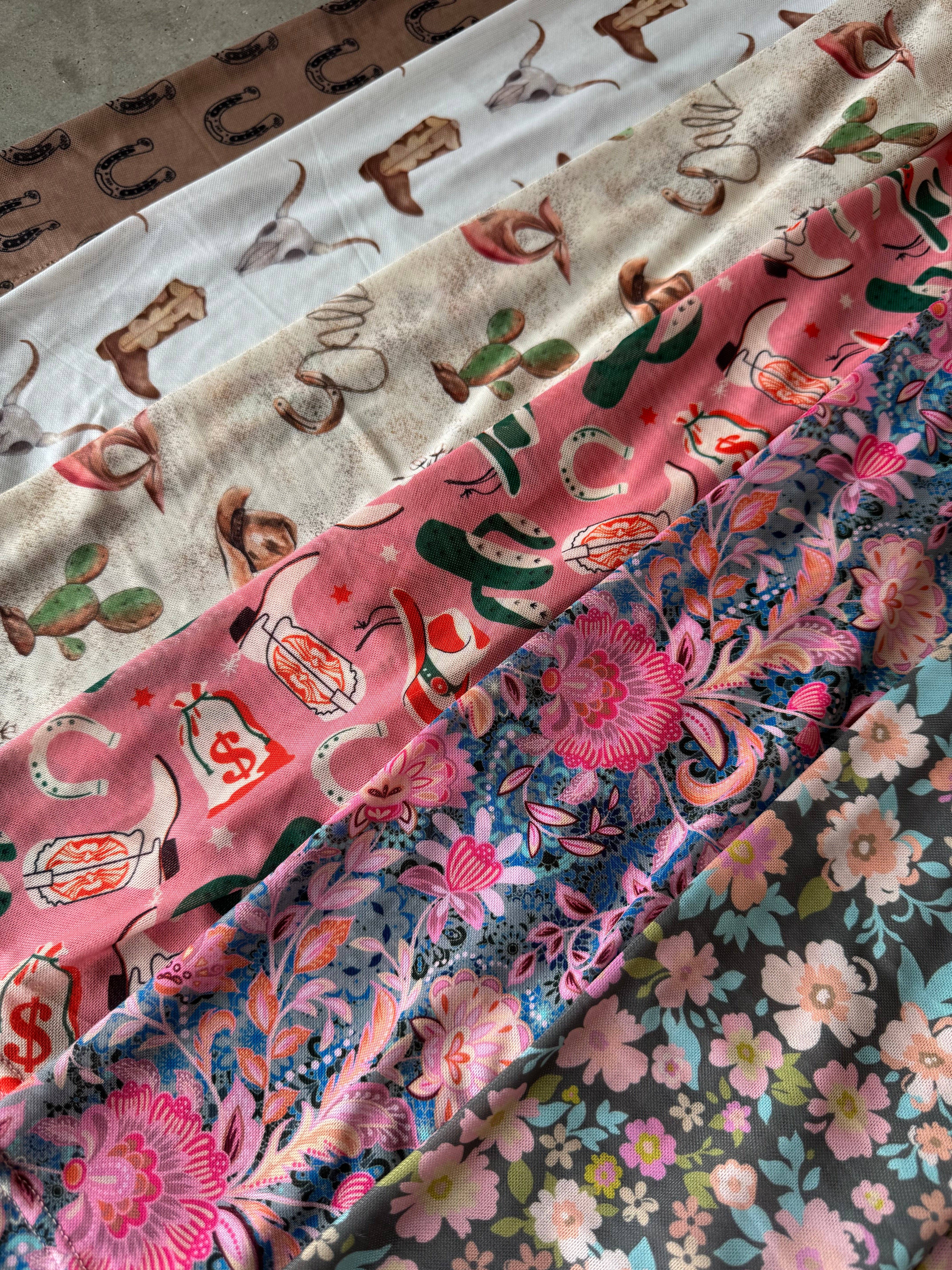 BLAKELEY - Wholesale Blouse - Women's - BOOTS & BLOOMS COLLECTION MESH TOPS25