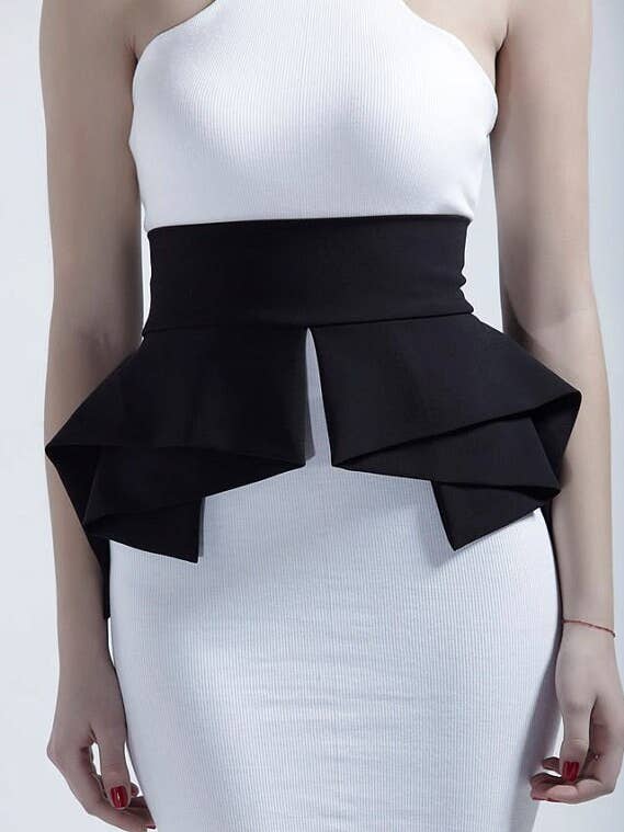 Elegant svart korsettbälte, multifunktionsbälte, modebälte för wholesale av RALELE EOOD