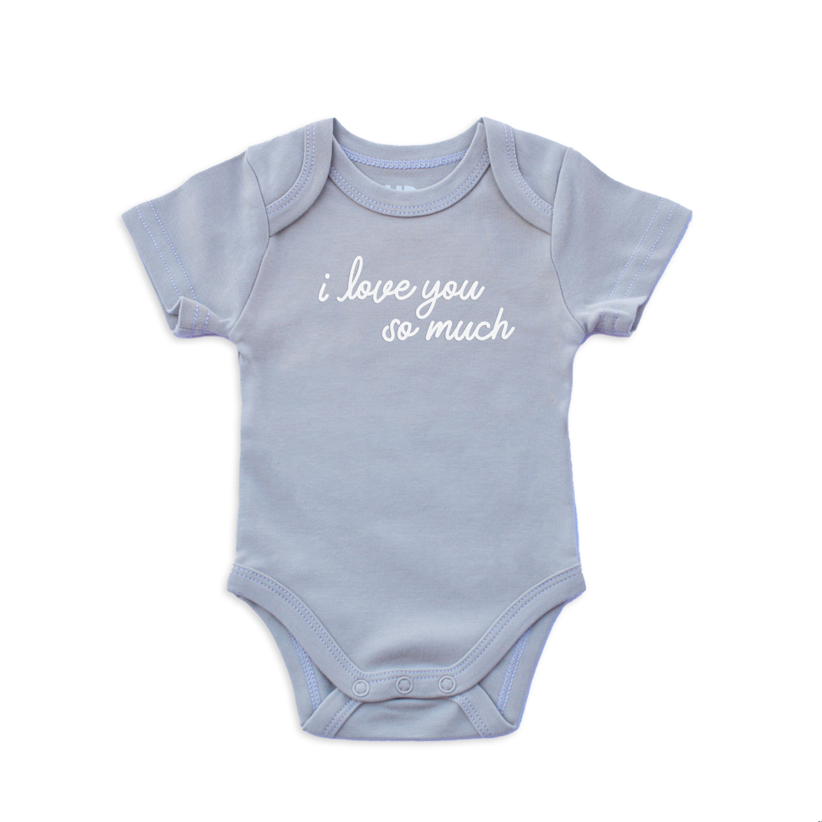Frankie Jean - Wholesale Bodysuit (Non-Footed) - Baby - i love you so much Onesie2