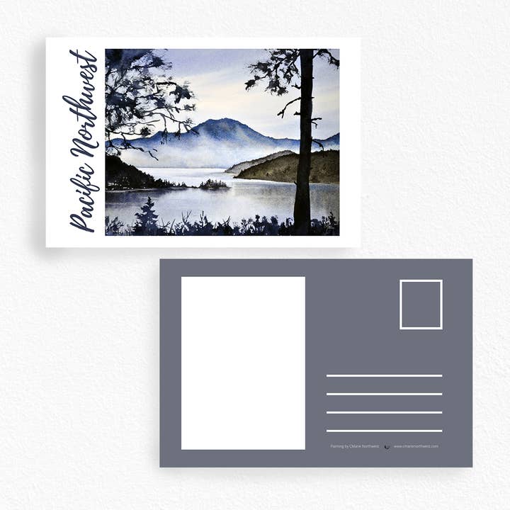 Ansichtkaart van de Stille Oceaan, Arrow Point voor wholesale door CMarie Northwest