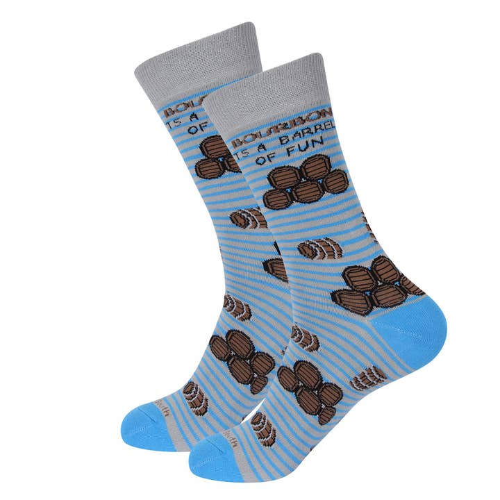 Calcetines Bourbon Es Un Barril De Diversión para venta al por mayor de Barrel Down South