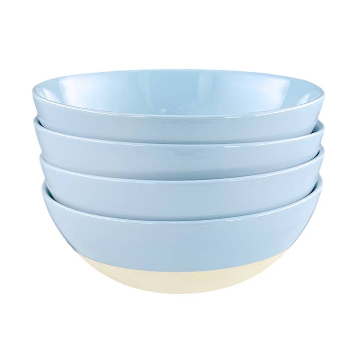 Set/4 Shell Bol à Céréales Bleu pour la vente par Canvas Home