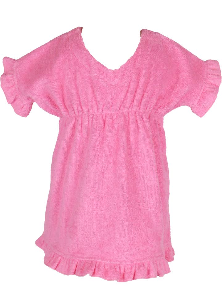 Resort Wear - Cathy Cover Up - Rosa por atacado de The Yellow Lamb