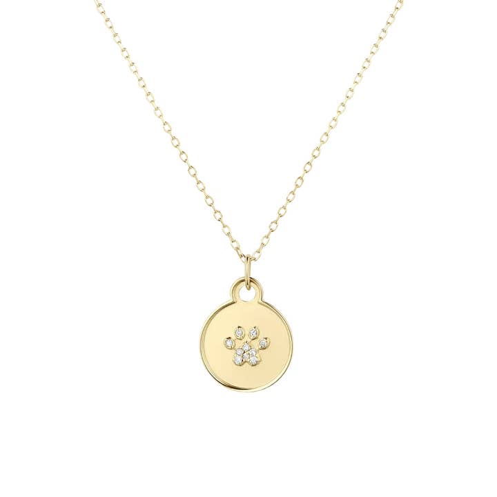 Pawness Tag-Halskette für den Großhandel von Zoe Jewelry