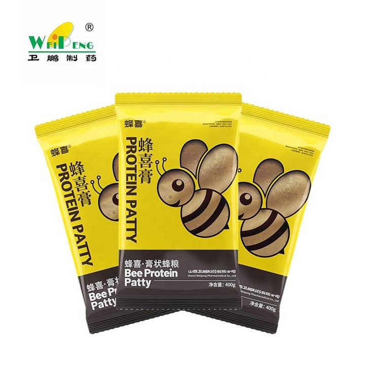 Bee Patty Pollen Substitutes Bee Feed Pollen Easy Feeding Honey Bees Feeding Keeping Supplies 400g for wholesale by RodenticideCanada.com