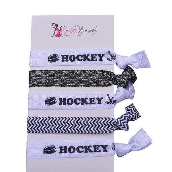 Élastiques à cheveux pour hockey sur glace pour la vente par Sportybella