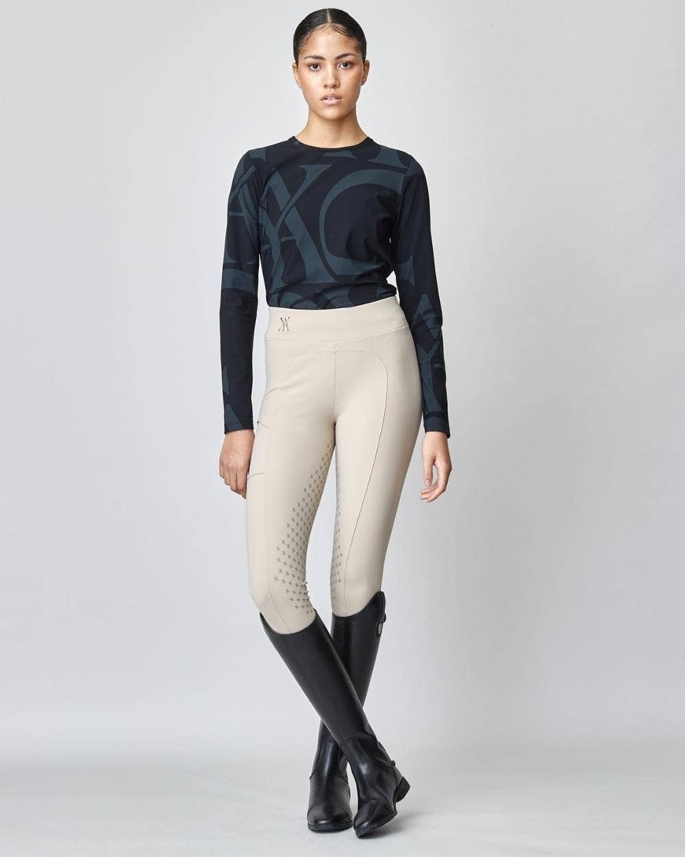 Compression Pull-On Breeches Tan for wholesale on Faire0