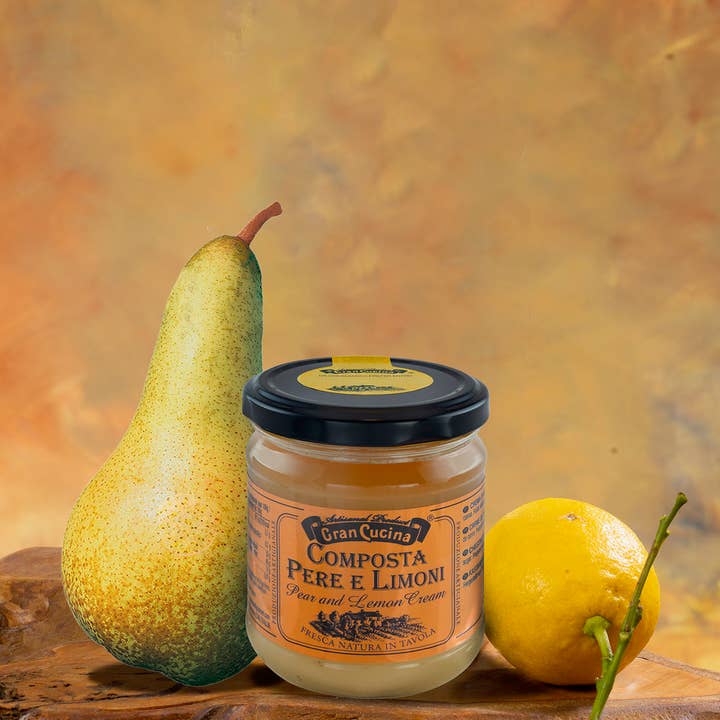TAB GREEN LINE SRL (Gran Cucina) - Wholesale Jam/Jelly - Pear & Lemon Preserve 220g0