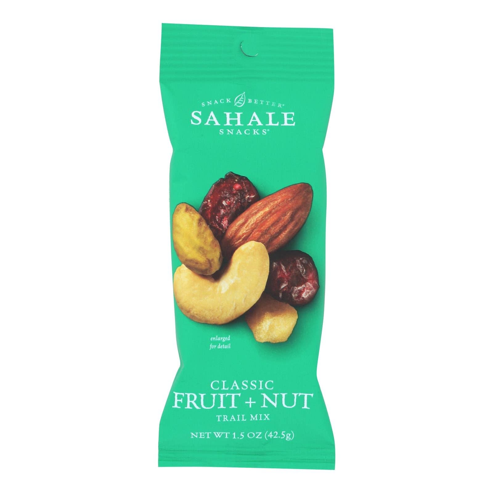 Ware Spark - Wholesale Trail Mix - Sahale Snacks Trail Mix - Classic Fruit And Nut Blend - 1.5 Oz - Case Of 90