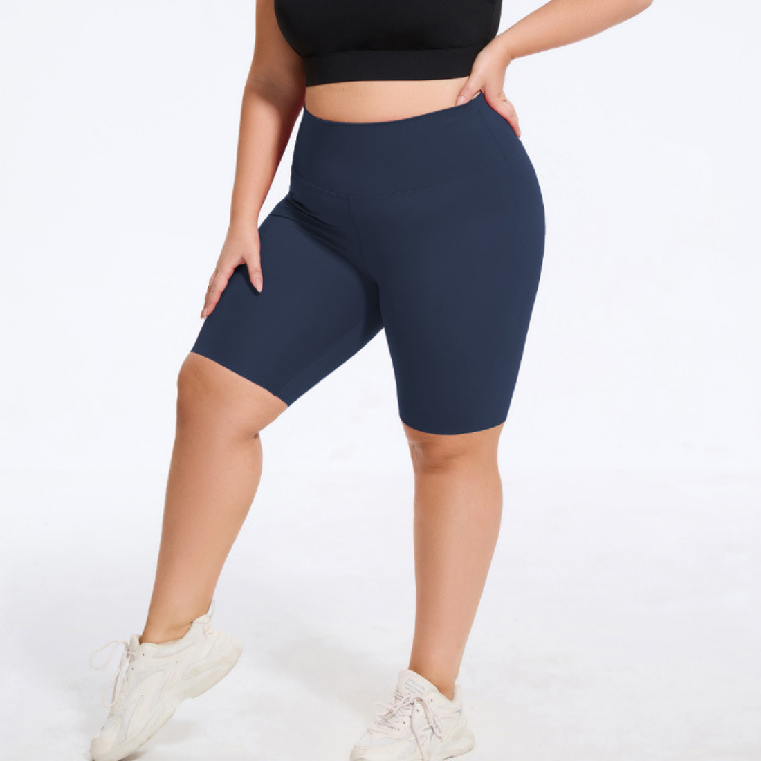 Sodalemon - Wholesale Sportkledingset - Dames - Plus size dames billenliftende yoga capri legging6