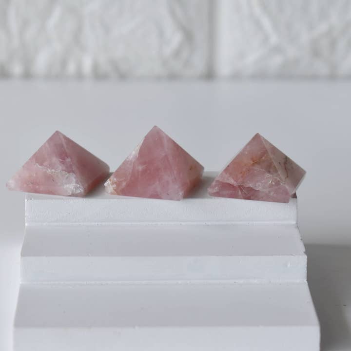 Soothing Crystals - Wholesale Spiritual Stone/Crystal - Gemstone Pyramid | Rose Quartz | Healing Crystal | Pyramid9