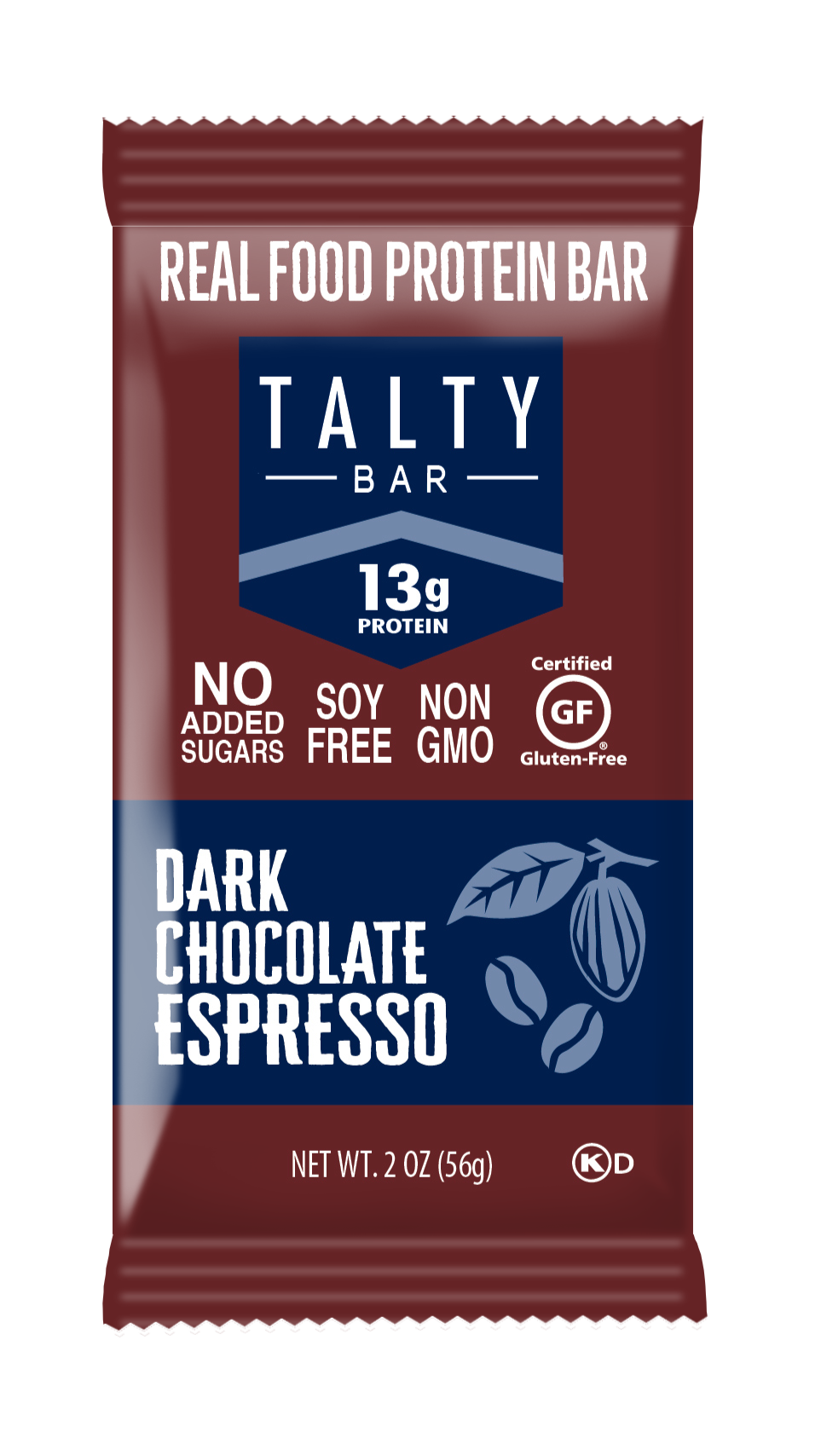 Talty Bar - Wholesale Snack Bar - Dark Chocolate Espresso1
