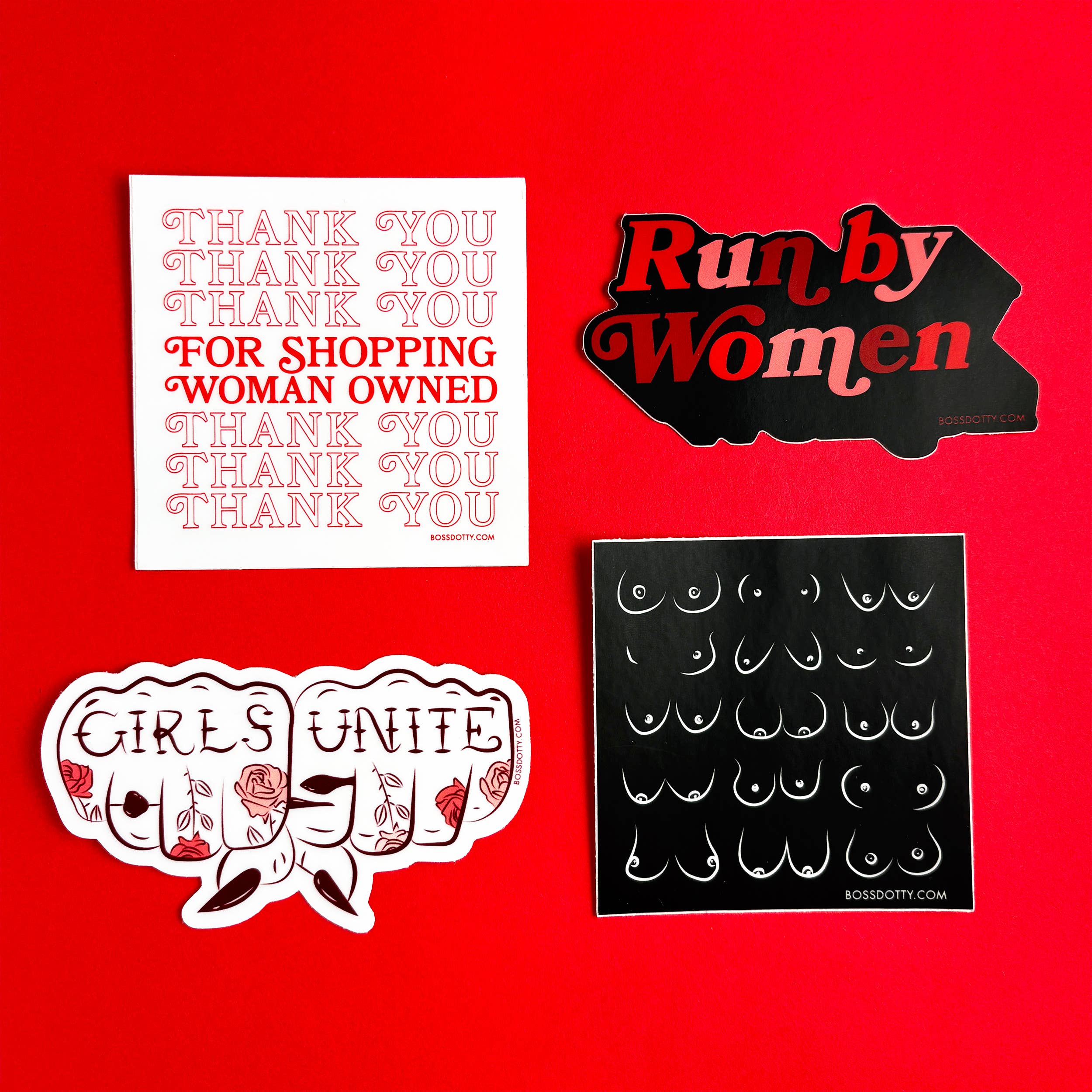 Boss Dotty Paper Co. - Wholesale Sticker - Run By Women Sticker2