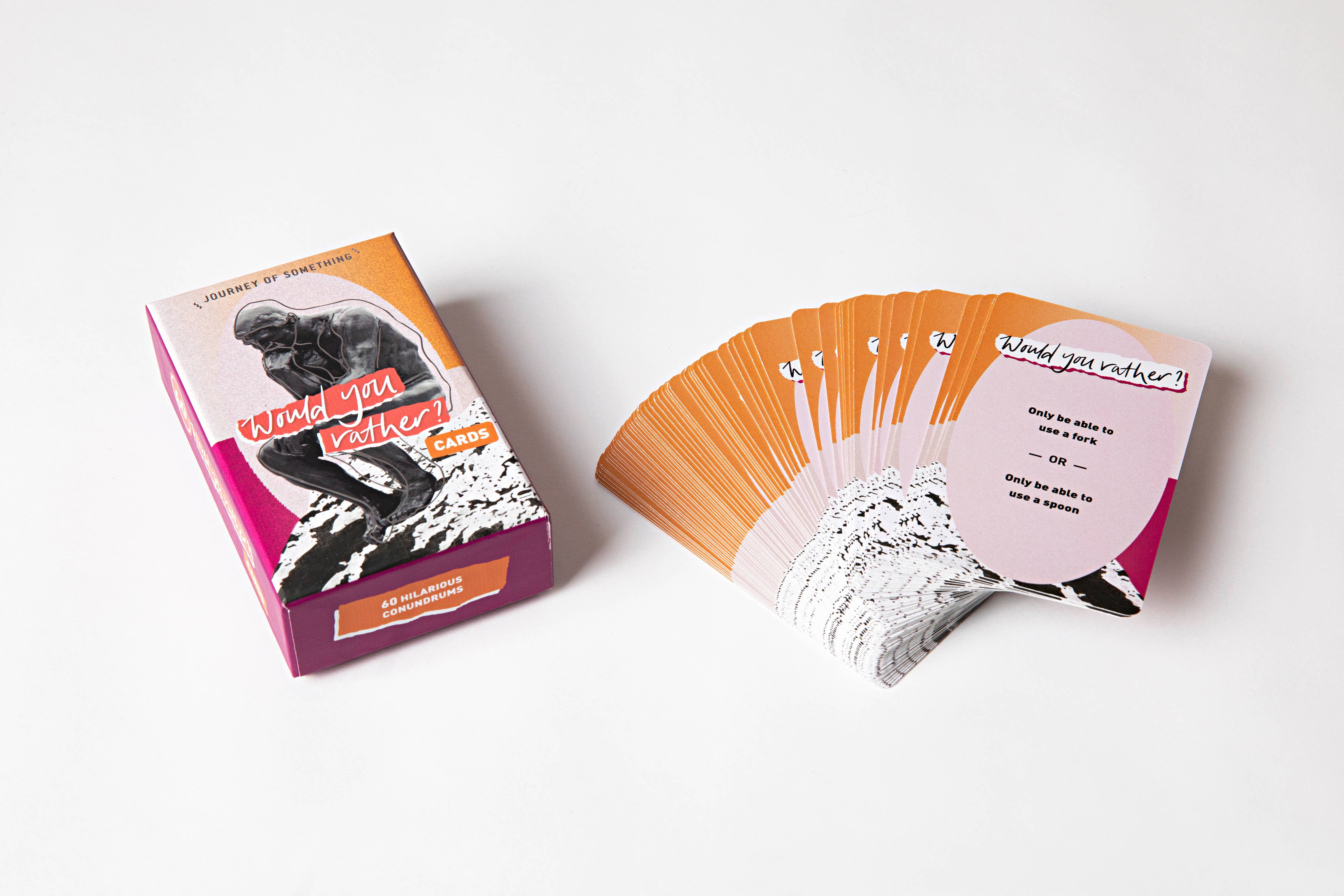 Journey Of Something AU & EU - Wholesale Kaartspel - Zou je liever kaarten hebben1