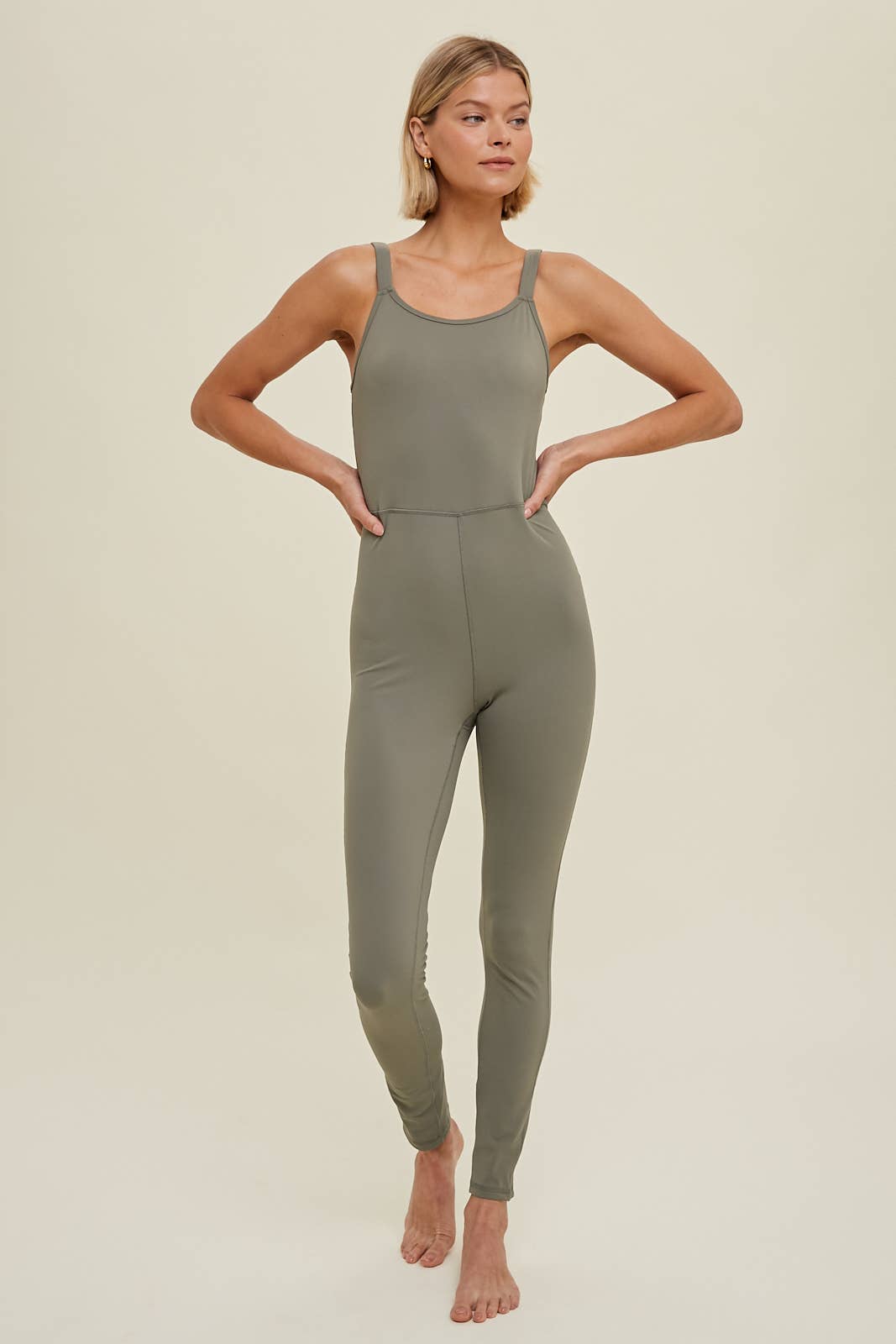 Wishlist Apparel – Engroshandel Jumpsuit - Dame – NYLON-SPANDEX STRIKKET JUMPSUIT/WL23-79817