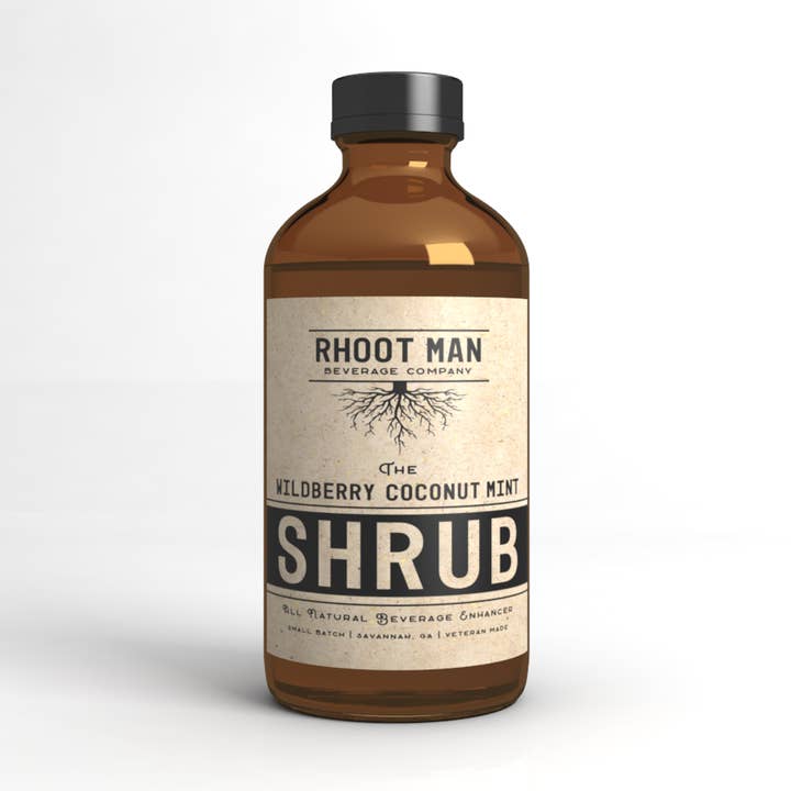 The Wildberry Coconut Mint Shrub (LIMITED TIME!) for wholesale by RHOOT MAN Beverage company