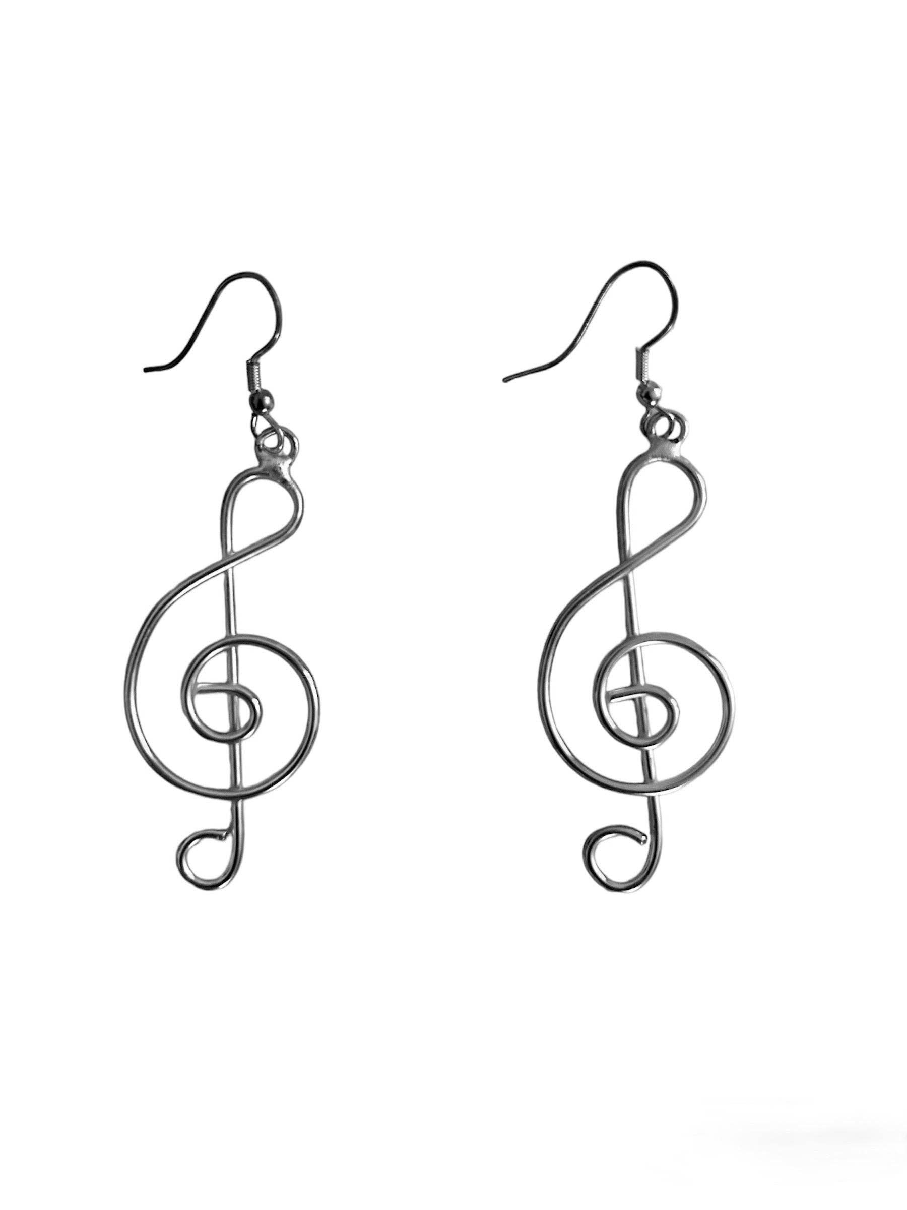Hopes Unlimited - Vente Boucles d'oreilles pendantes - Boucles d'oreilles clef de sol0