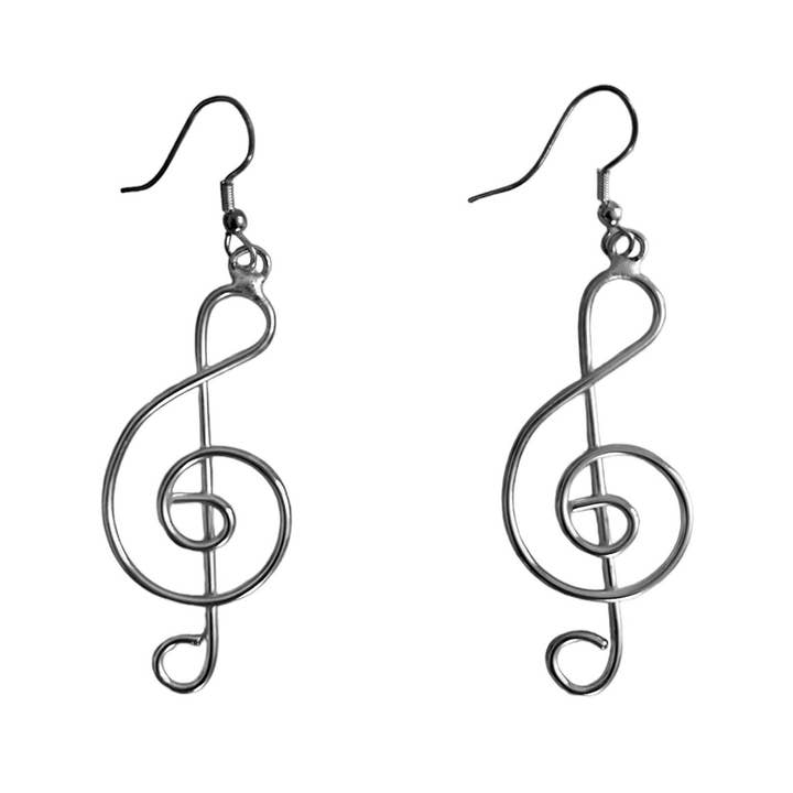 Hopes Unlimited - Wholesale Dangle Earrings - SALE Treble Clef Earrings0