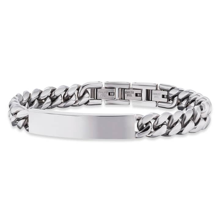Save Brave stainless steel bracelet for men Carter for wholesale by Save Brave
