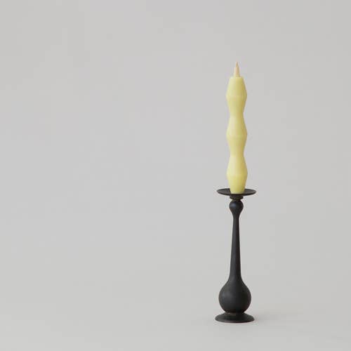 Brass Candle Holder - Drop | Handmade & Handcolored for wholesale by NOUSAKU