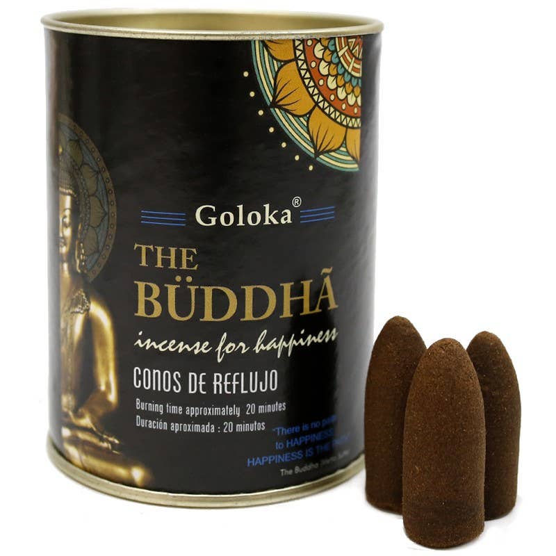 Ethike.eu – wholesale Incense – Buddha, 6 packs of 18 Goloka Reflux incense cones1