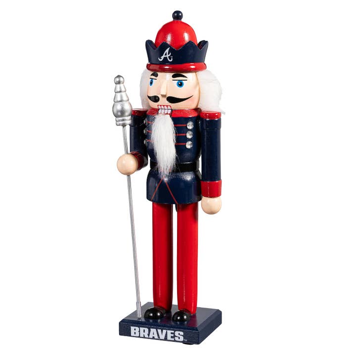Evergreen Enterprises - Wholesale Holiday Nutcracker - Atlanta Braves Nutcracker Statue1
