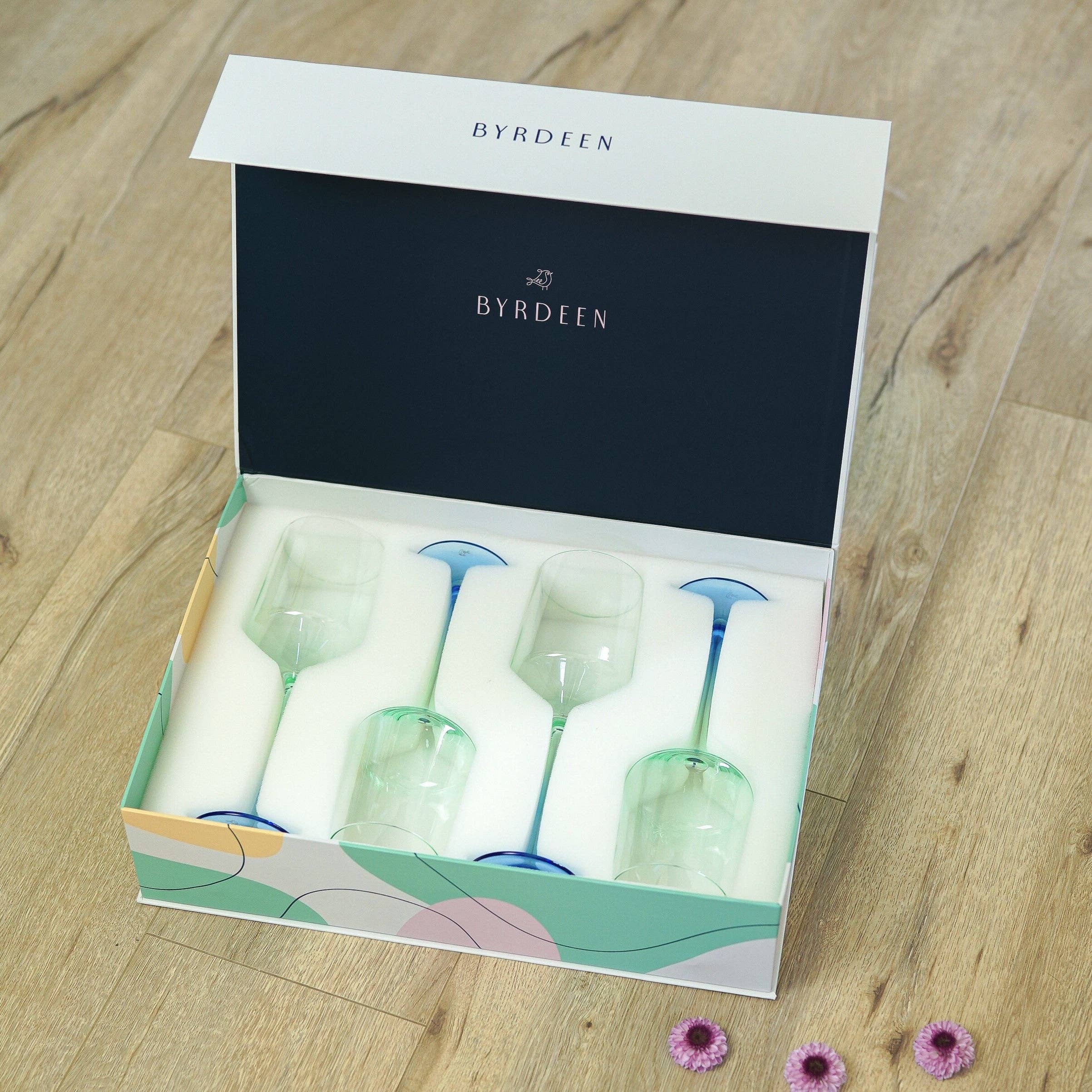 Byrdeen - Wholesale Wine Glass - Rio Wine Glass Set4